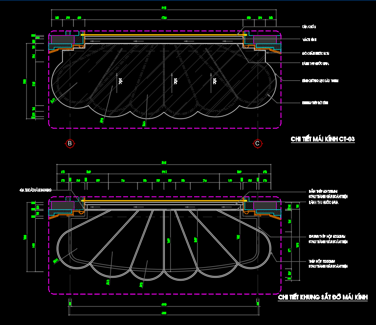 lan can nghệ thuật,lan can,lan can mái sảnh,mái kính