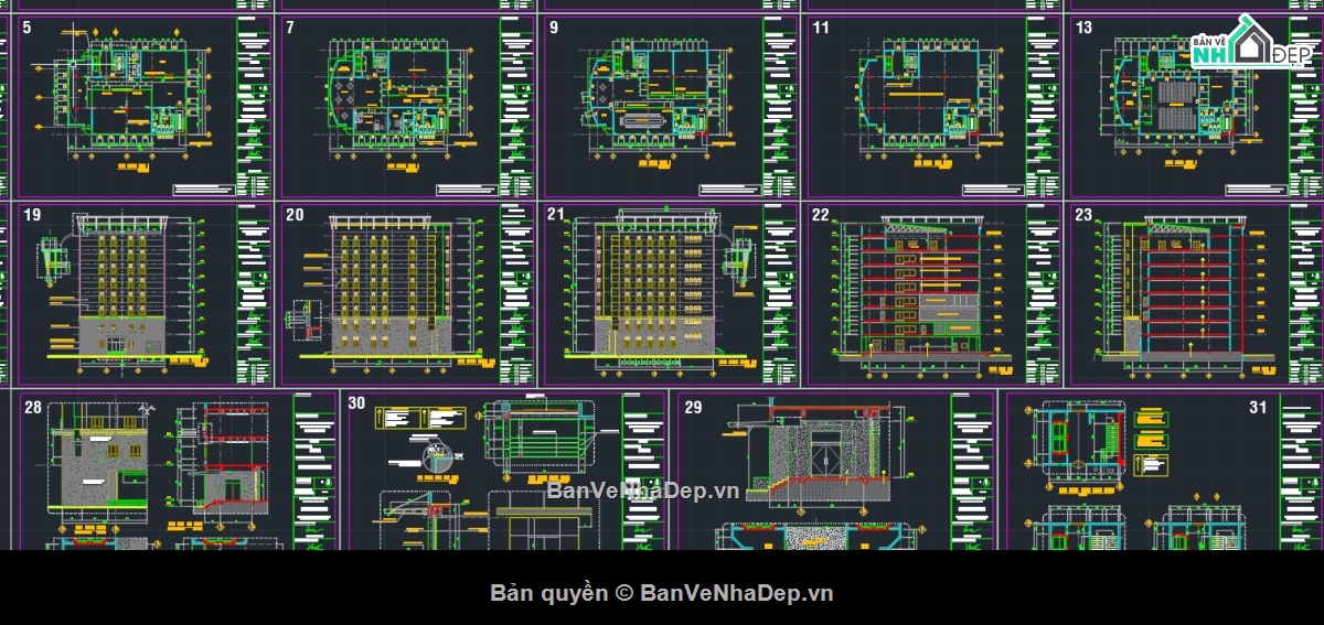 File cad Vietcombank,bản vẽ cad ngân hàng,bản vẽ Vietcombank,Bản vẽ autocad vietcombank,bản vẽ ngân hàng vietcombank