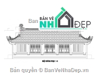 chùa,file cad chùa,cad chùa,chùa file cad