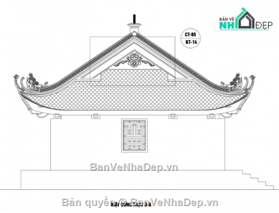 chùa,file cad chùa,cad chùa,chùa file cad