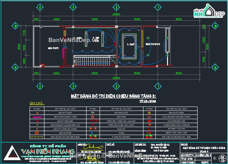 Bản vẽ nhà phố,điện nước nhà phố,nhà phố 3 tầng