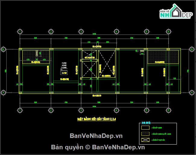 nhà 4 tầng,Bản vẽ nhà 4 tầng,Bản vẽ nhà nghỉ,nhà nghỉ 4 tầng