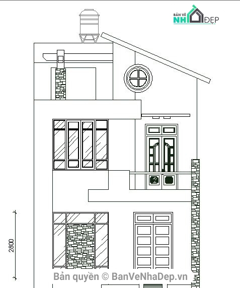 kiến trúc 2 tầng 1 tum,kiến trúc 2.5 tầng,nhà phố 2.5 tầng,bản vẽ thiết kế nhà 2 tầng 1 tum,mẫu nhà 2 tầng 1 tum,kiến trúc nhà 2 tầng 1 tum