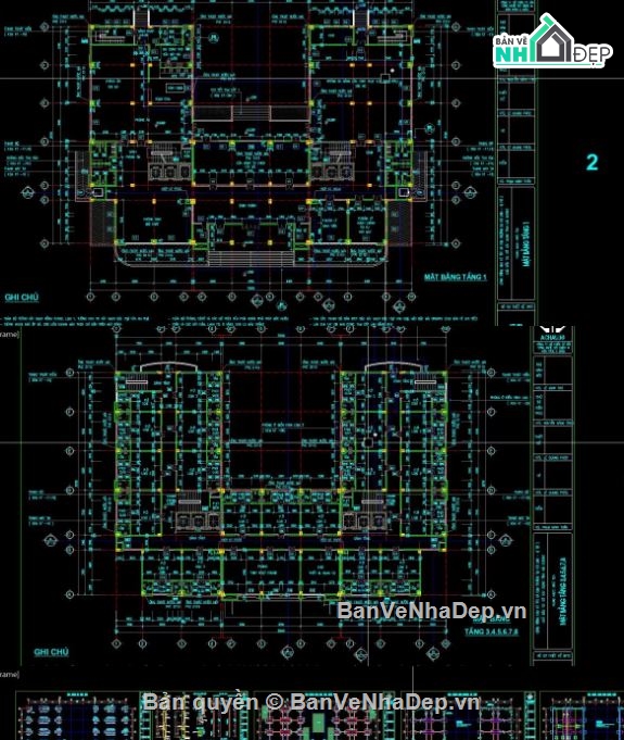 ký túc xá 10 tầng,file cad ký túc xá,ký túc xá file cad,autocad ký túc xá