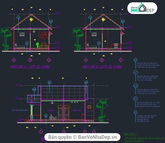 biệt thự nhà vườn,nhà cấp 4 đẹp 6.6x13m,biệt thự 1 tầng,biệt thự cấp 4