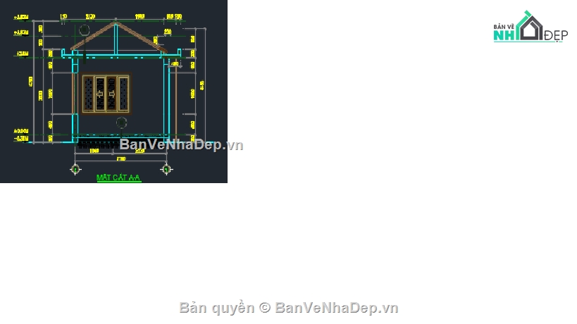nhà bảo vệ,khu công nghiệp,Bản vẽ khu công nghiệp,nhà bảo vệ KT 4x4m