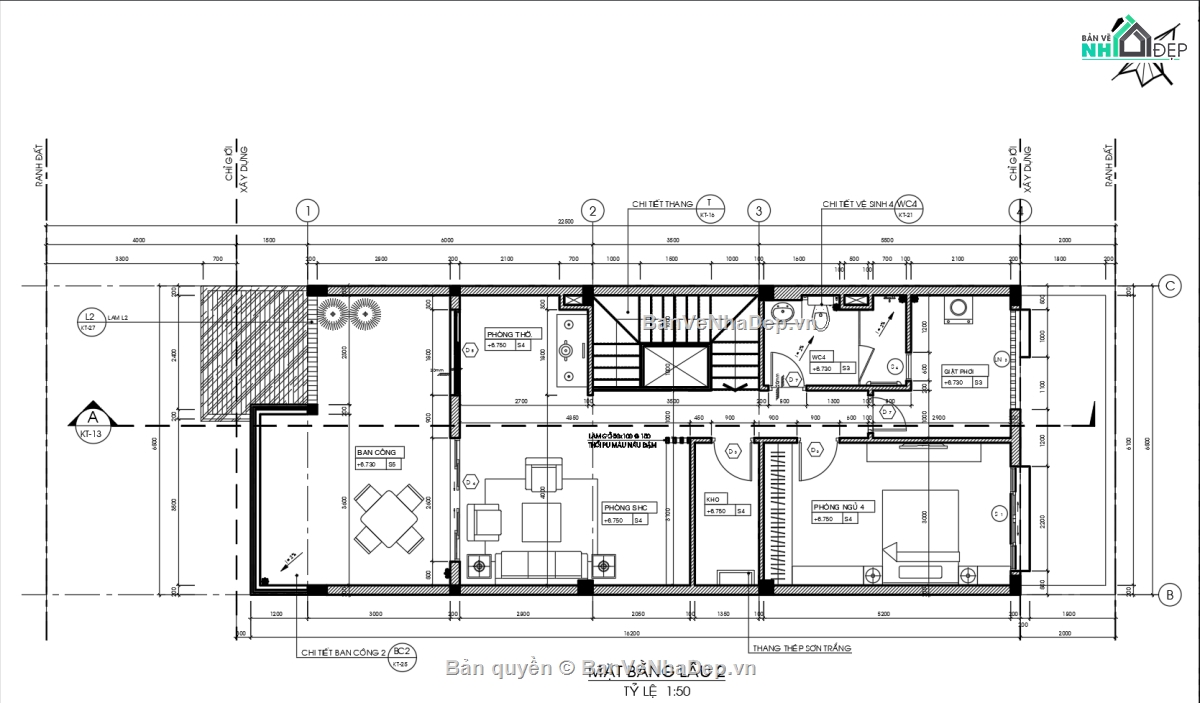 Bản vẽ nhà phố đẹp,Bản vẽ nhà phố mái thái đẹp,Bản vẽ nhà phố 3 tầng