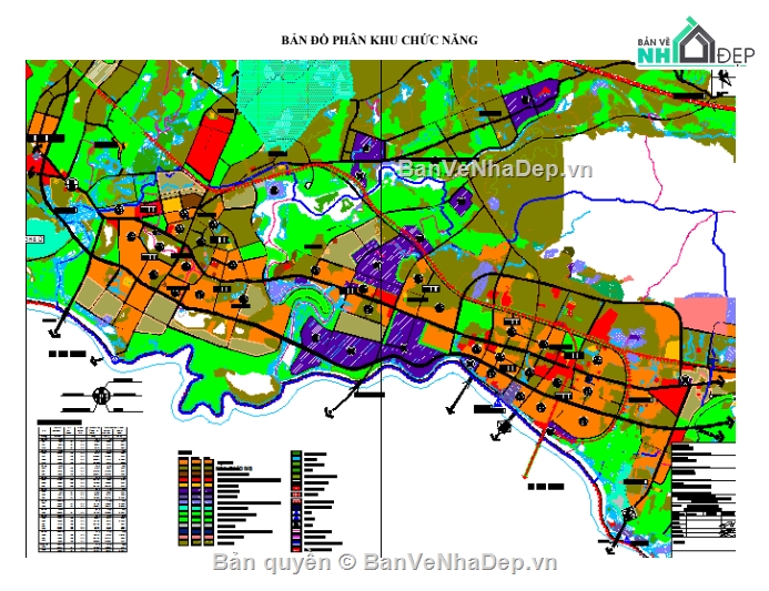 Bản vẽ quy hoạch,quy hoạch,bản vẽ quy hoạch chung
