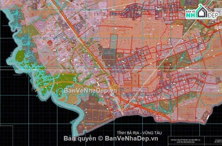 Bản vẽ quy hoạch,quy hoạch,quy hoạch sử dụng đất,quy hoạch đất