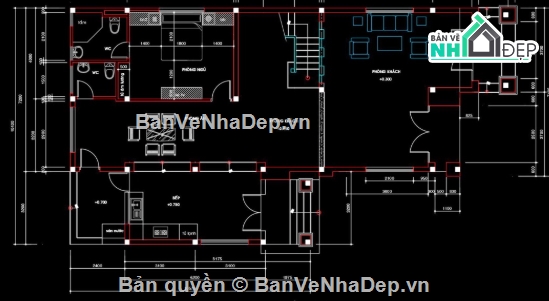 biệt thự 2 tầng,cad biệt thự 2 tầng,biệt thự 2 tầng file cad,file cad biệt thự 2 tầng