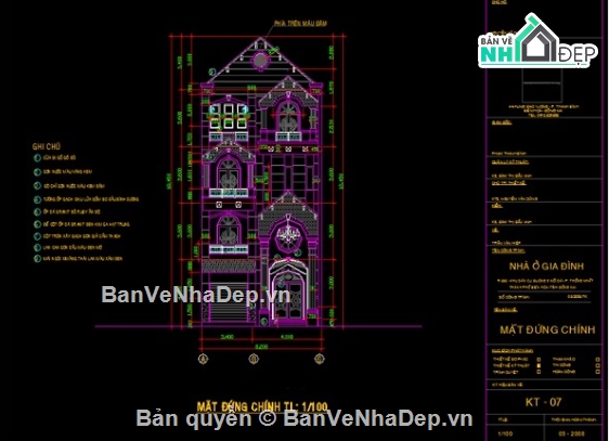 biệt thự 3 tầng,cad biệt thự 3 tầng,file cad biệt thự 3 tầng,biệt thự 3 tầng cad