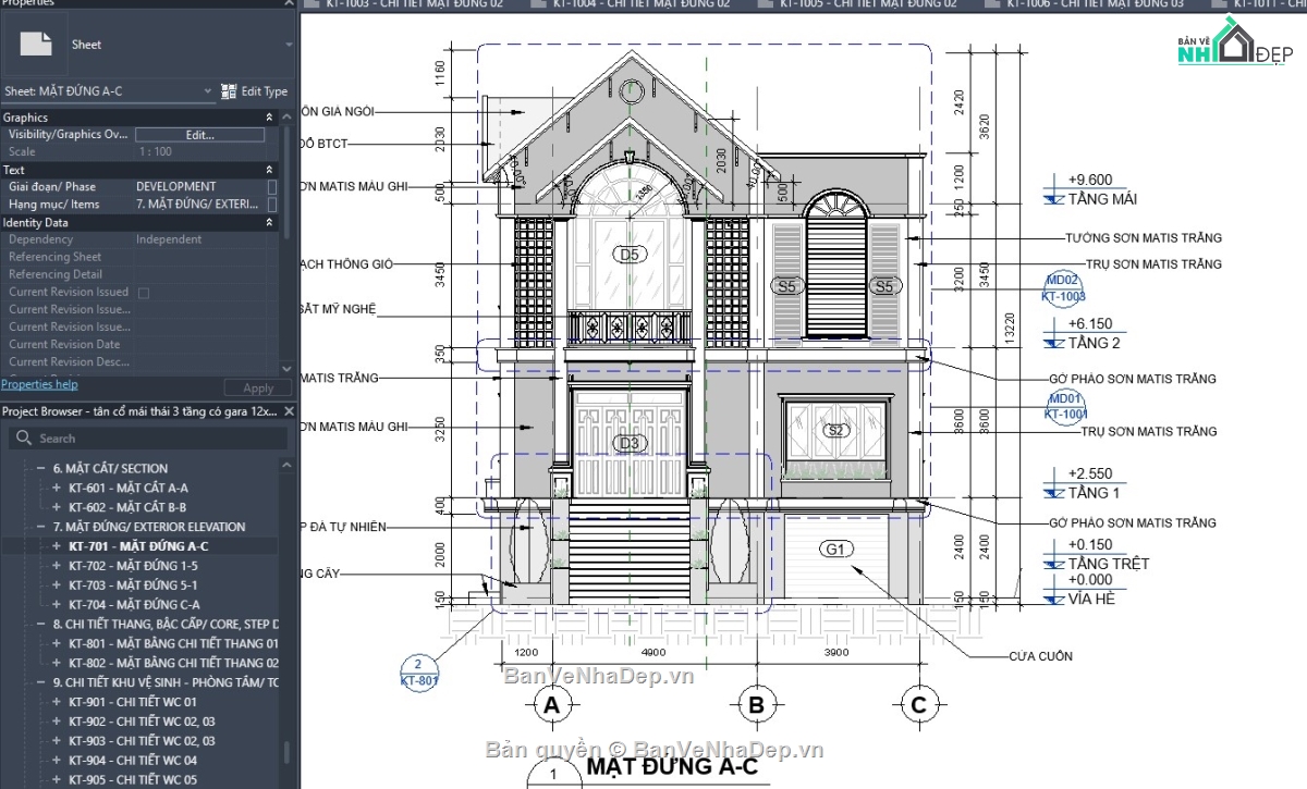 Mẫu revit biệt thự,revit biệt thự đẹp,file revit mẫu,revit mẫu nhà đẹp,revit mẫu biệt thự