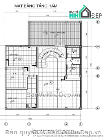 biệt thự 4 tầng,cad biệt thự 4 tầng,file cad biệt thự 4 tầng