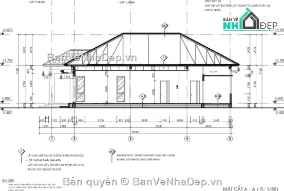 biệt thự 1 tầng,cad biệt thự 1 tầng,file cad biệt thự 1 tầng,biệt thự 1 tầng file cad