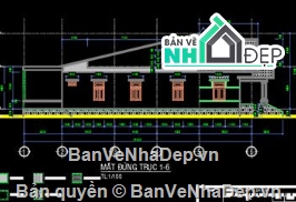 biệt thự 1 tầng,cad biệt thự 1 tầng,file cad biệt thự 1 tầng,biệt thự 1 tầng cad