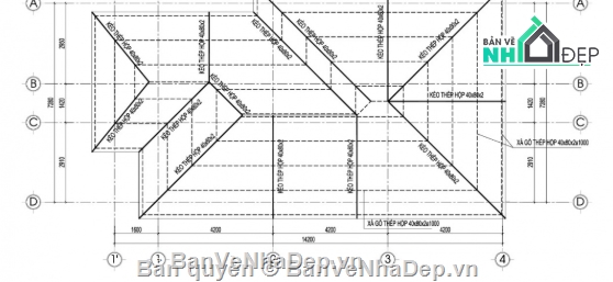 biệt thự 1 tầng cad,file cad biệt thự 1 tầng,cad biệt thự 1 tầng,autocad biệt thự 1 tầng