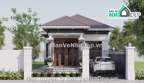 biệt thự 1 tầng cad,file cad biệt thự 1 tầng,cad biệt thự 1 tầng,autocad biệt thự 1 tầng