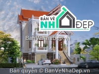 biệt thự 3 tầng,cad biệt thự 3 tầng,file cad biệt thự 3 tầng