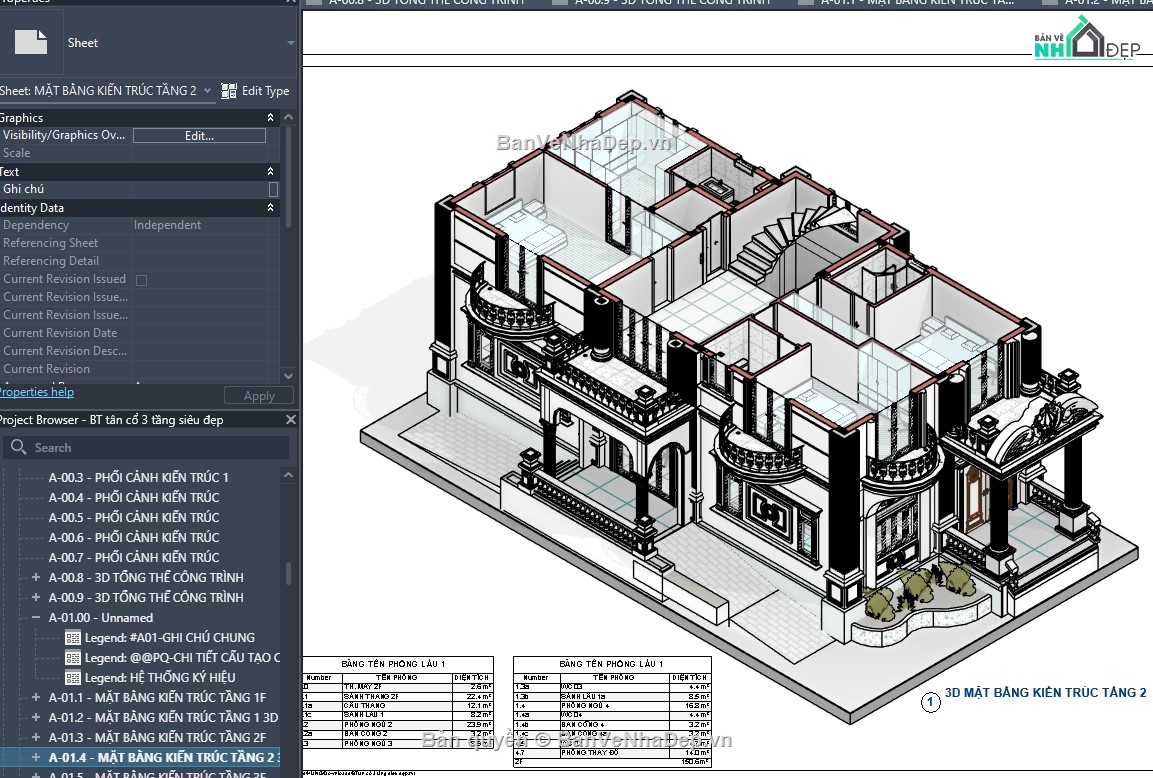 revit biệt thự đẹp,revit biệt thự tân cổ,revit biệt thự khủng,file revit biệt thự,thiết kế revit biệt thự,mẫu revit biệt thự đẹp