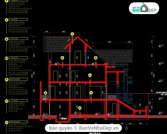 biệt thự 4 tầng,biệt thự 15x28m,nhà 4 tầng,nhà kiểu biệt thự