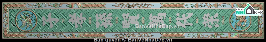 câu đối,Mẫu câu đối riềm tứ quý jdpaint,Mẫu cnc câu đối