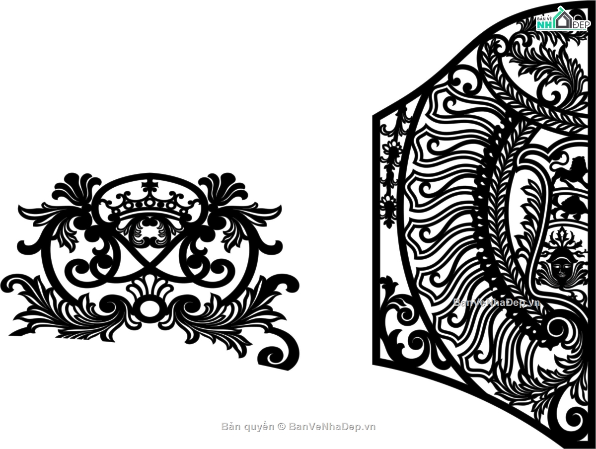 thiết kế hoa văn,hoa văn cnc,hoa văn cổng cnc,file cnc hoa văn cổng