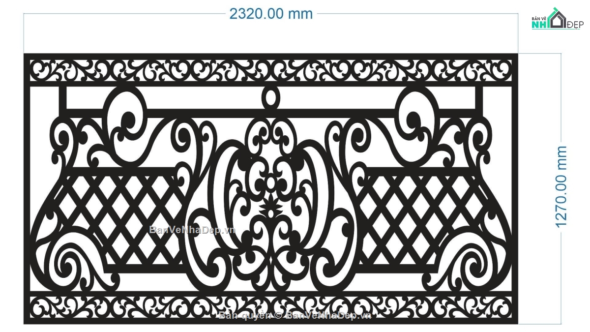 Mẫu lan can,lan can,lan can cnc,lan can đẹp