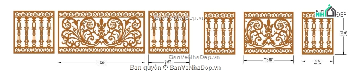 thiết kế lan can cnc,mẫu cnc lan  can,mẫu lan can đẹp