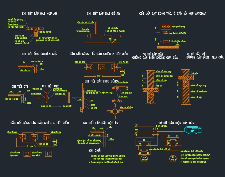 điện nhà phố,cơ điện nhà phố 6 tầng,cơ điện nhà phố,thiết kế cơ điện nhà phố