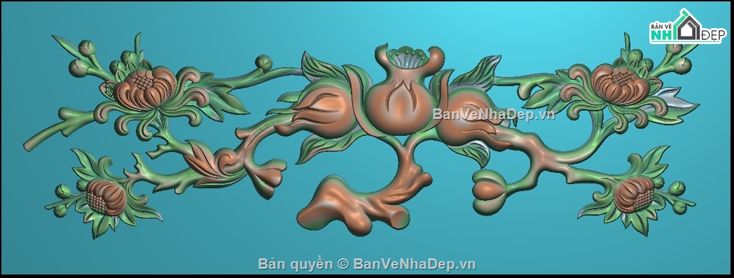 cổ bàn thờ tứ quý,Mẫu tứ quý cổ BT,Mẫu nhà cổ