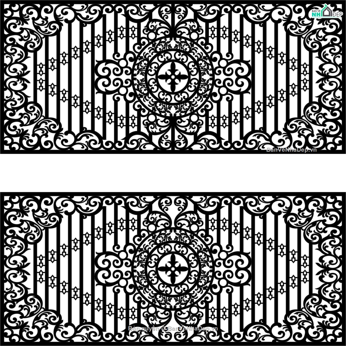 Hàng rào CNC đẹp,File dxf hàng rào cnc,hàng rào cnc file dxf,file dxf hàng rào cnc,autocad hàng rào cnc