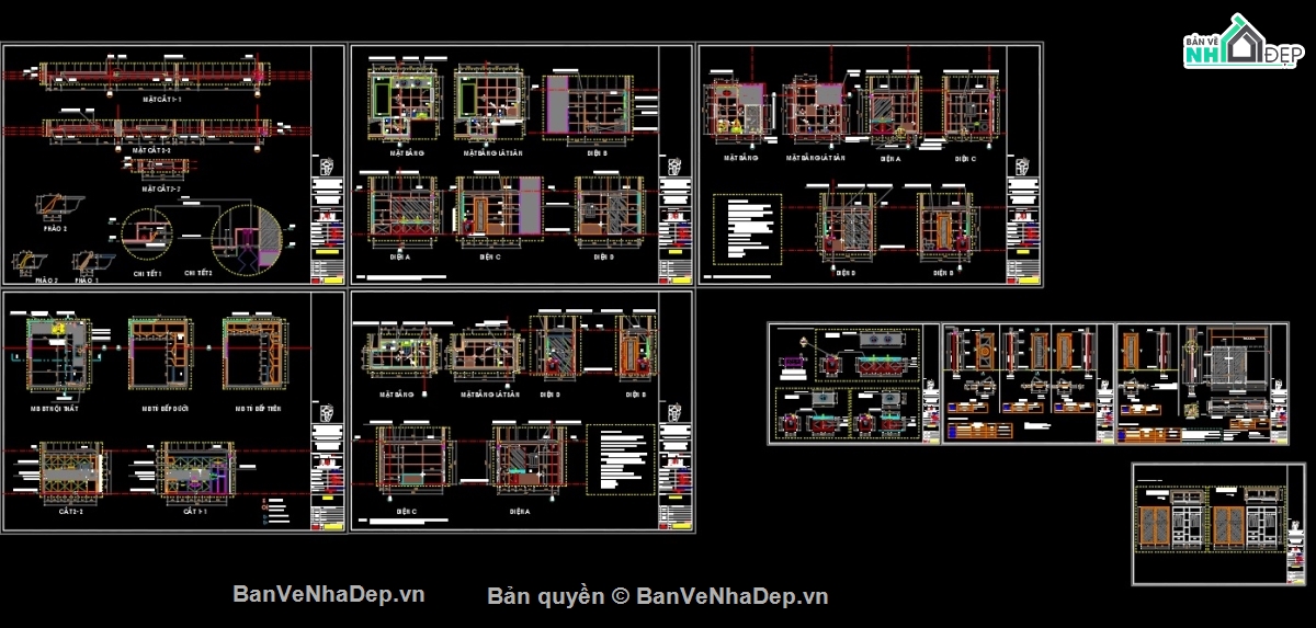 Bản vẽ chi tiết,căn hộ,cad chi tiết,đô thị