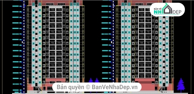 bản vẽ chung cư,chung cư cao tầng,chung cư,chung cư 16 tầng