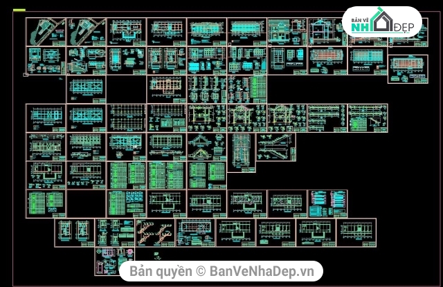 Thư viện 2 tầng 8x29.7m,nhà hành chính 2 tầng,Thư viện trường học,bản vẽ thư viện hành chính,thiết kế nhà hành chính,file cad thư viện trường học