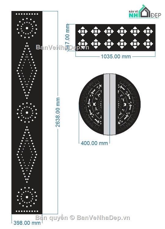 hoa văn cổng,file dxf cổng cnc,dxf cổng cnc,hoa văn cổng cnc
