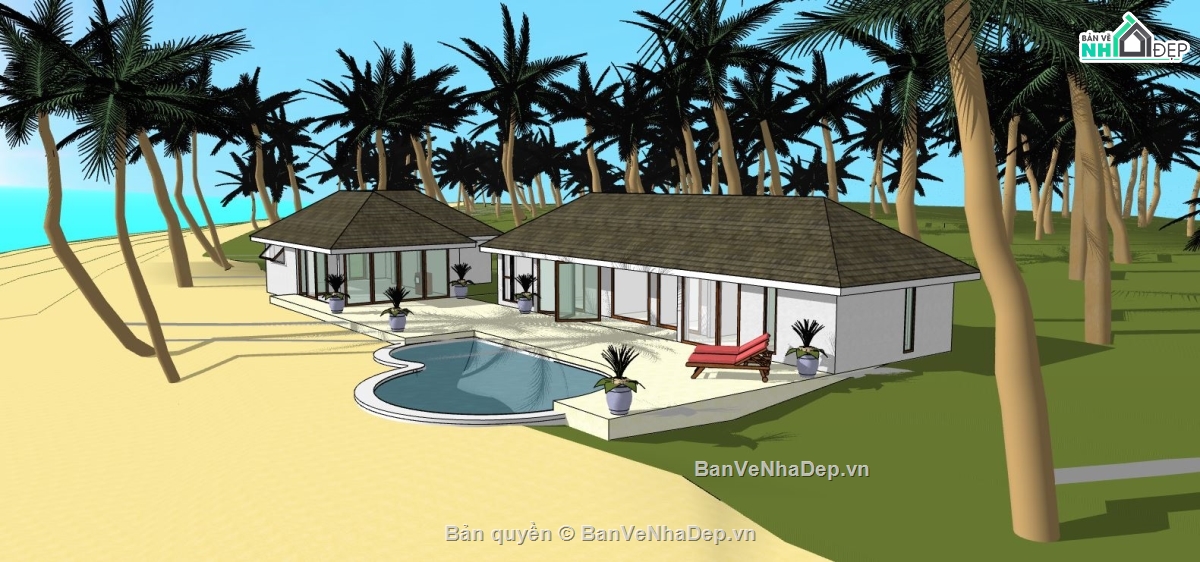 mẫu su nhà nghỉ dưỡng,nhà nghỉ dưỡng,dựng 3d su nhà nghỉ dưỡng