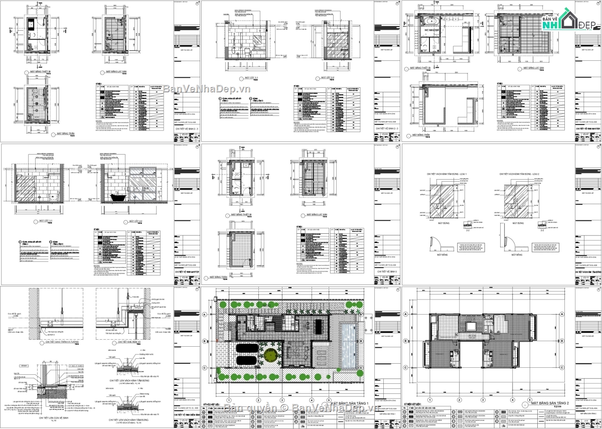 Bản vẽ biệt thự 3 tầng đẹp,Thiết kế biệt vườn đẹp,biệt thự nhà vườn,cad biệt thự nhà vườn