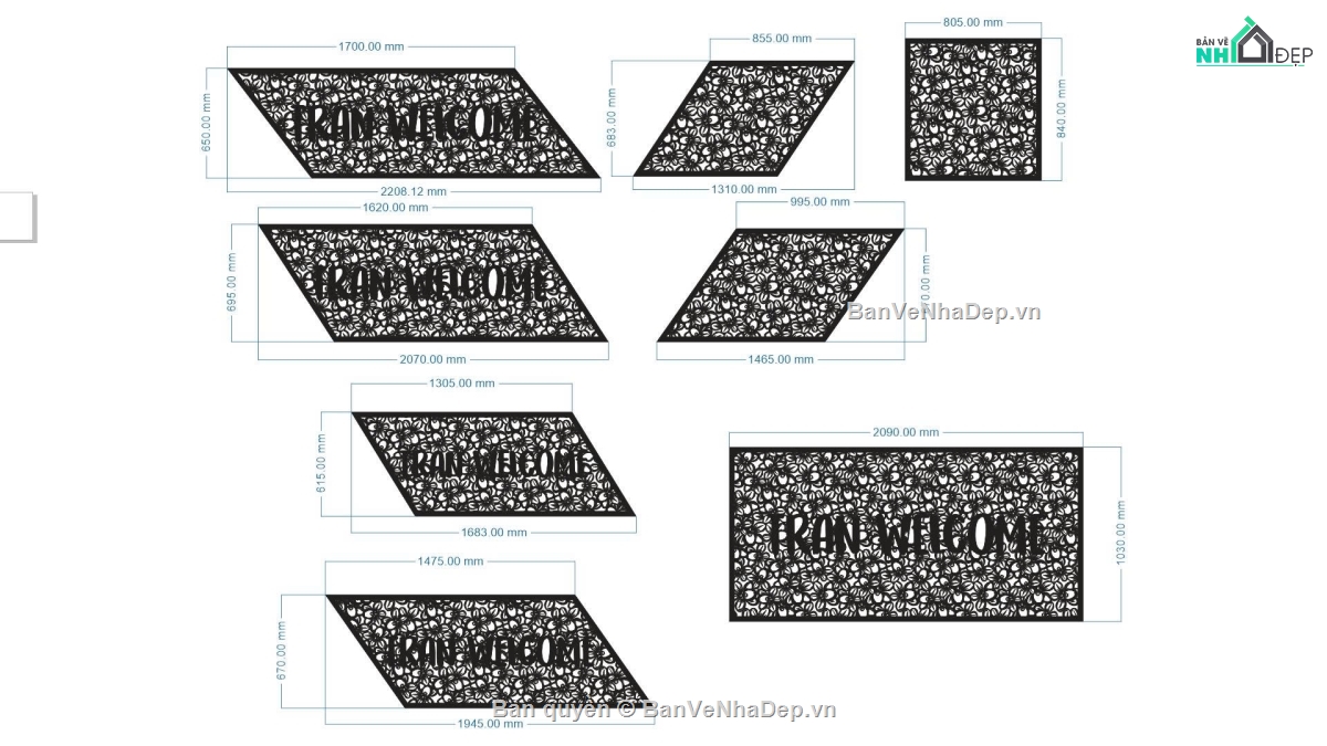 lan can cnc,lan can,Mẫu lan can