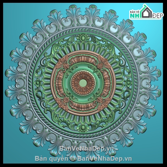 mâm trần,mâm trần đẹp,thiết kế mâm trần,thiết kế mâm trần cnc