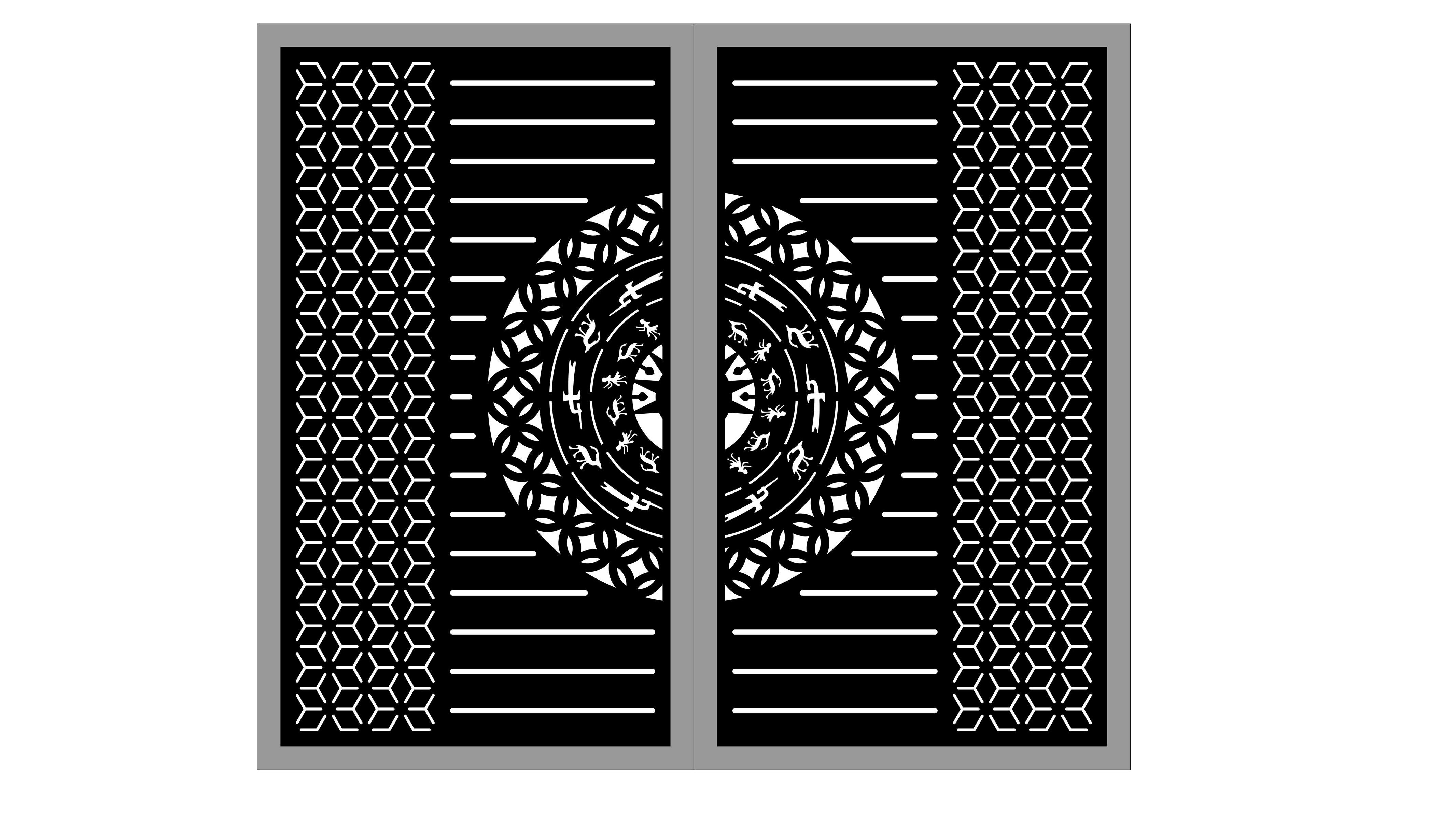 file cnc cổng 2 cánh,mẫu cổng 2 cánh,cổng 2 cánh cnc