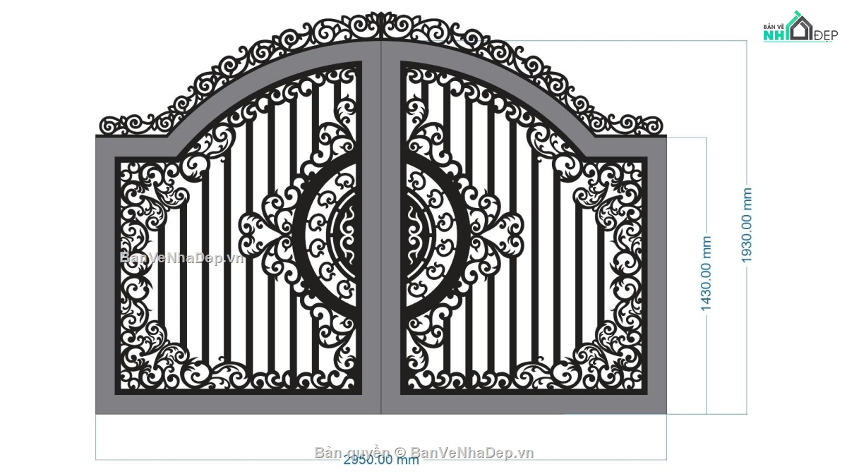 cổng 2 cánh cắt cnc,file cnc cổng 2 cánh,mẫu cnc cổng 2 cánh