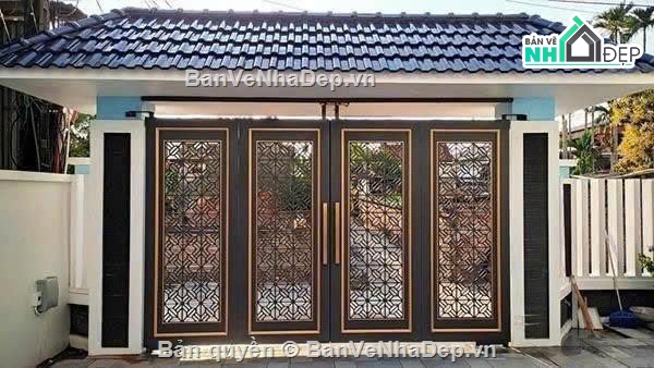 mẫu cổng 4 cánh,file cnc cổng 4 cánh,mẫu cnc cổng 4 cánh