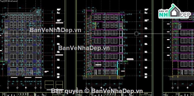 bản vẽ nhà phố 8 tầng,file cad nhà phố 8 tầng,nhà phố 8 tầng cad,autocad nhà phố 8 tầng