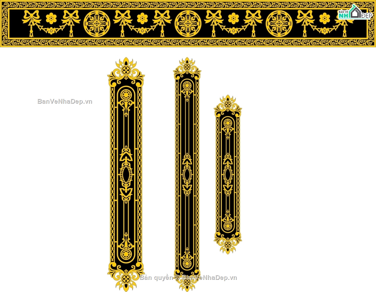 hoa văn trụ cổng cnc,file cnc hoa văn trụ cổng,mẫu cnc hoa văn trụ cổng