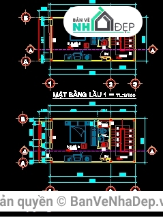 Nhà 5 tầng kt 4x8  m,nhà 5 tầng phối cảnh,Nhà 5 tầng full thiết kế
