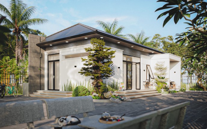 nhà 1 tầng 3dmax,mẫu nhà 1 tầng 3dmax,mẫu nhà 1 tầng