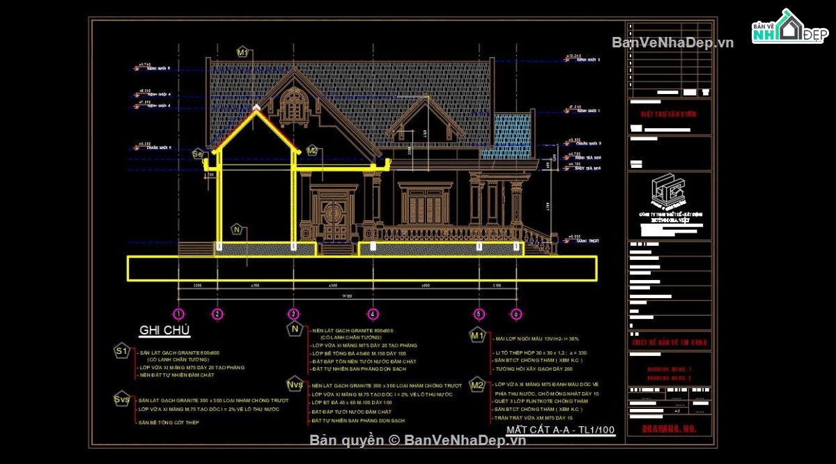 nhà cấp 4 12x19m,thiết kế nhà cấp 4 12x19,bản vẽ nhà cấp 4,Phương án thiết kế nhà cấp 4 12×19m