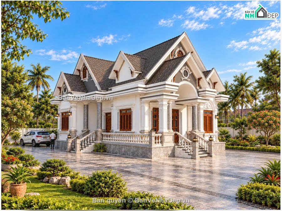 nhà cấp 4 12x19m,thiết kế nhà cấp 4 12x19,bản vẽ nhà cấp 4,Phương án thiết kế nhà cấp 4 12×19m