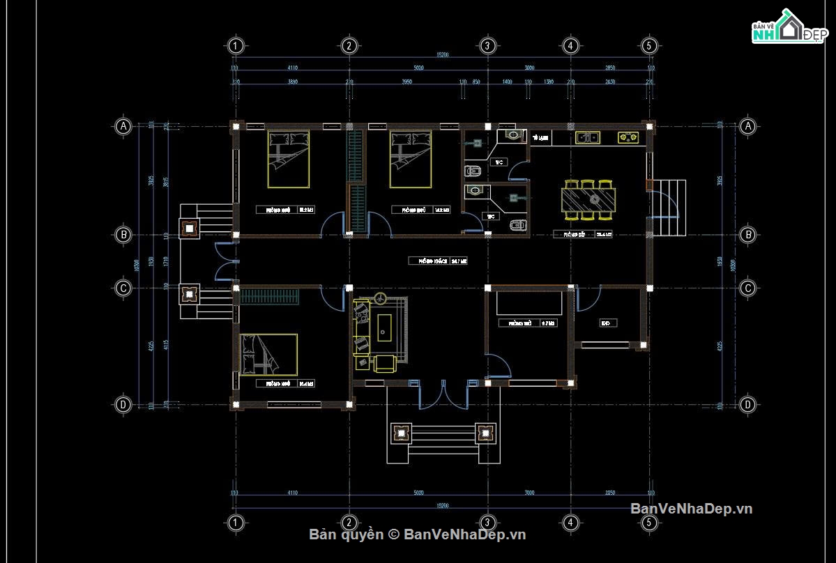 Bản vẽ nhà cấp 4 kích thước 10x15m,Mẫu nhà cấp 4 có 3 phòng ngủ,bản vẽ nhà cấp 4 đầy đủ,Bản vẽ nhà cấp 4 mái Nhật 10x15m,mẫu nhà cấp 4 mái Nhật đẹp
