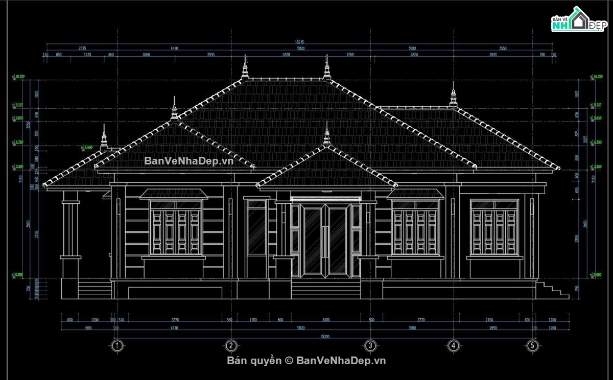 Bản vẽ nhà cấp 4 kích thước 10x15m,Mẫu nhà cấp 4 có 3 phòng ngủ,bản vẽ nhà cấp 4 đầy đủ,Bản vẽ nhà cấp 4 mái Nhật 10x15m,mẫu nhà cấp 4 mái Nhật đẹp